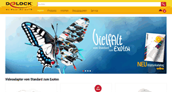 Desktop Screenshot of delock.net