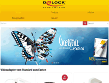 Tablet Screenshot of delock.net